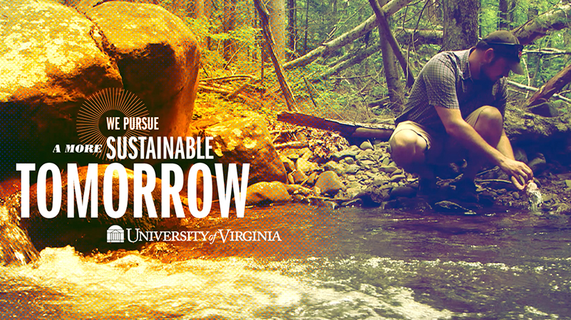 We Pursue a More Sustainable Tomorrow, UVA