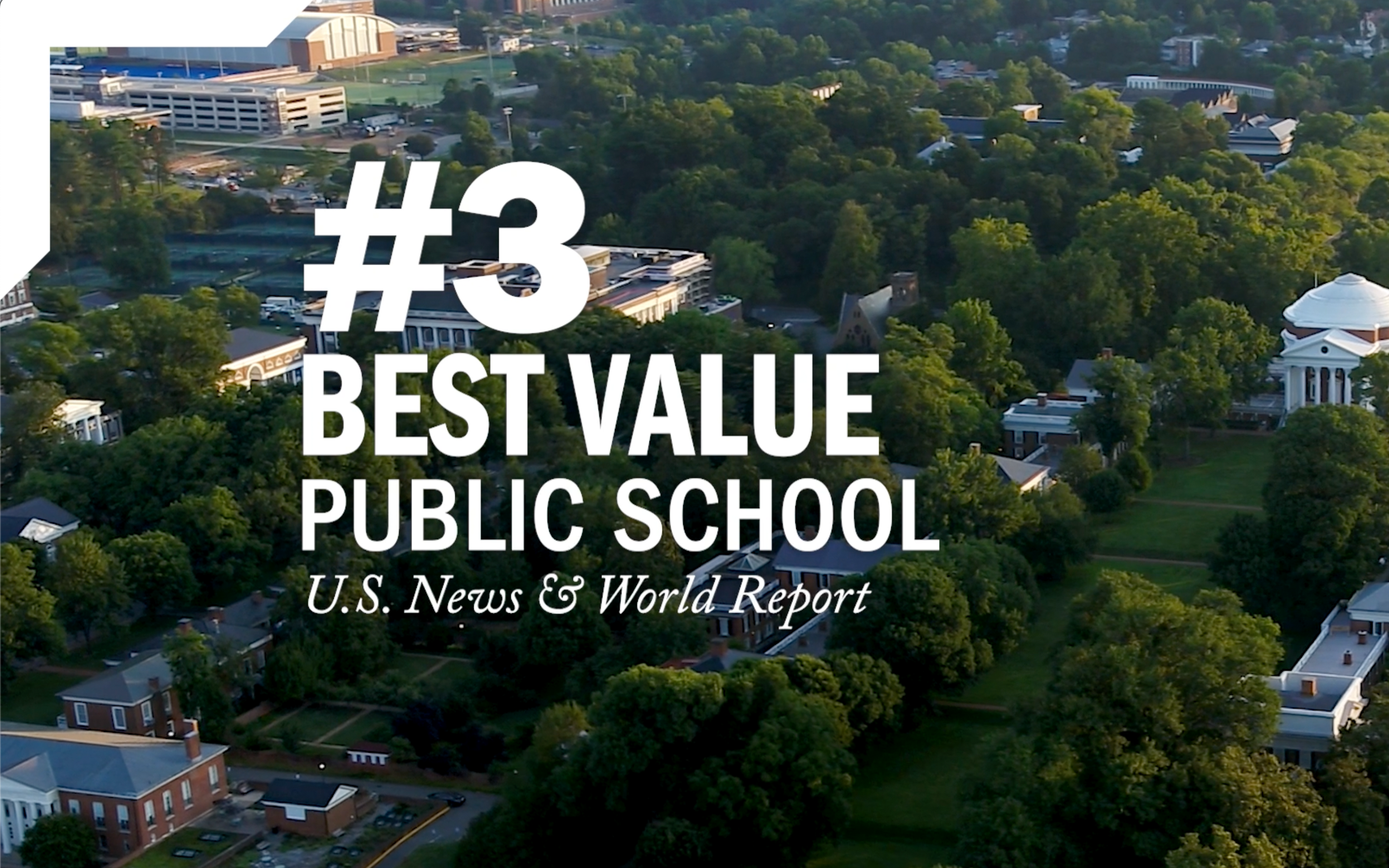 #3 Best Value Public School - U.S. News & World Report
