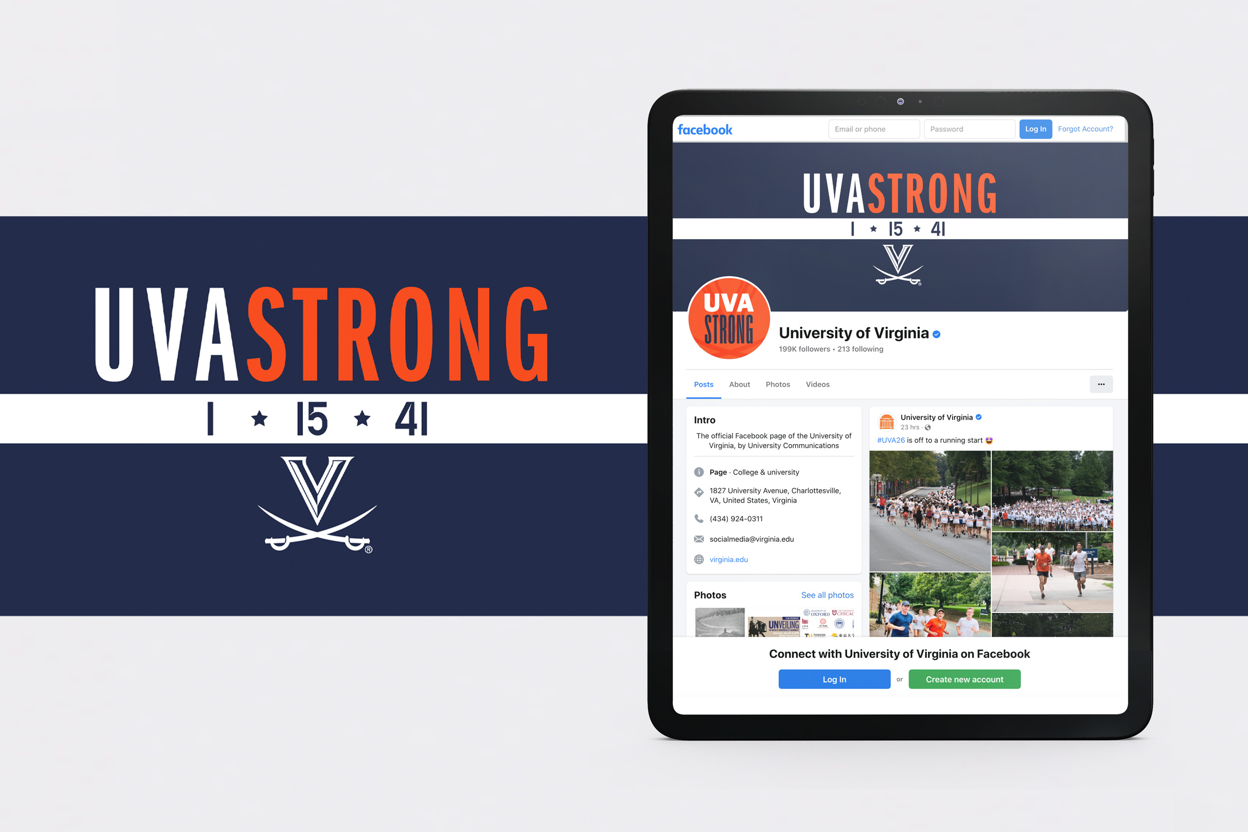 UVA Strong on the UVA Facebook page