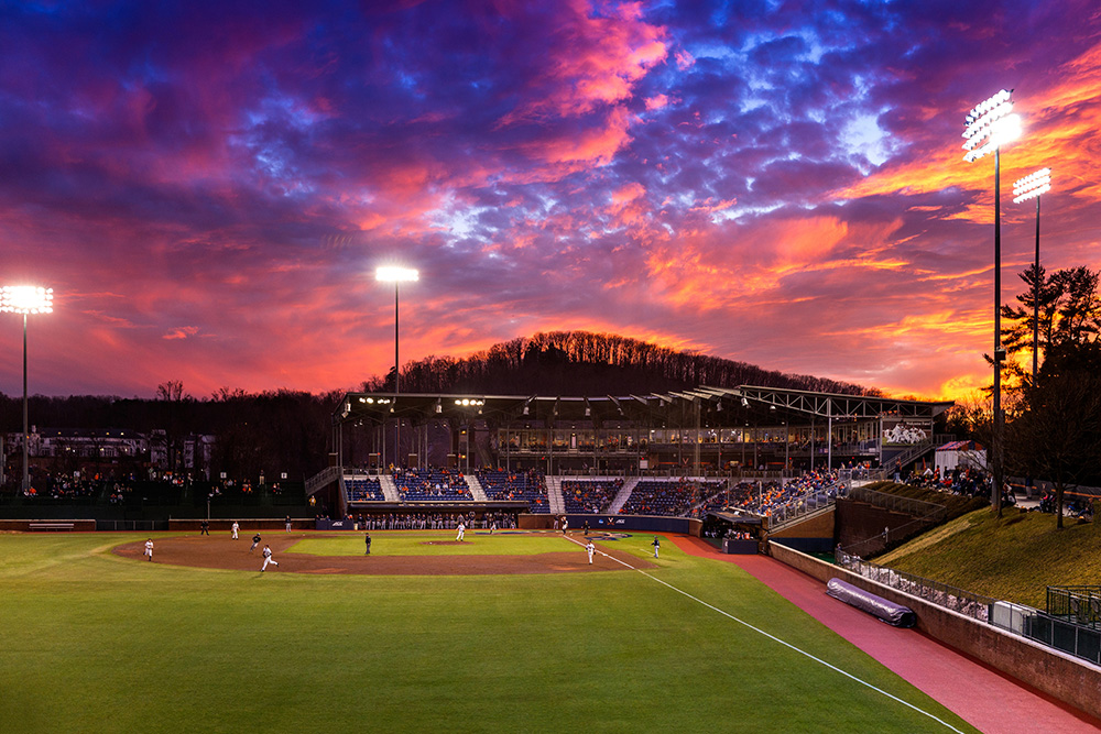 Image of Davenport Field at the UVA Baseball Stadium 