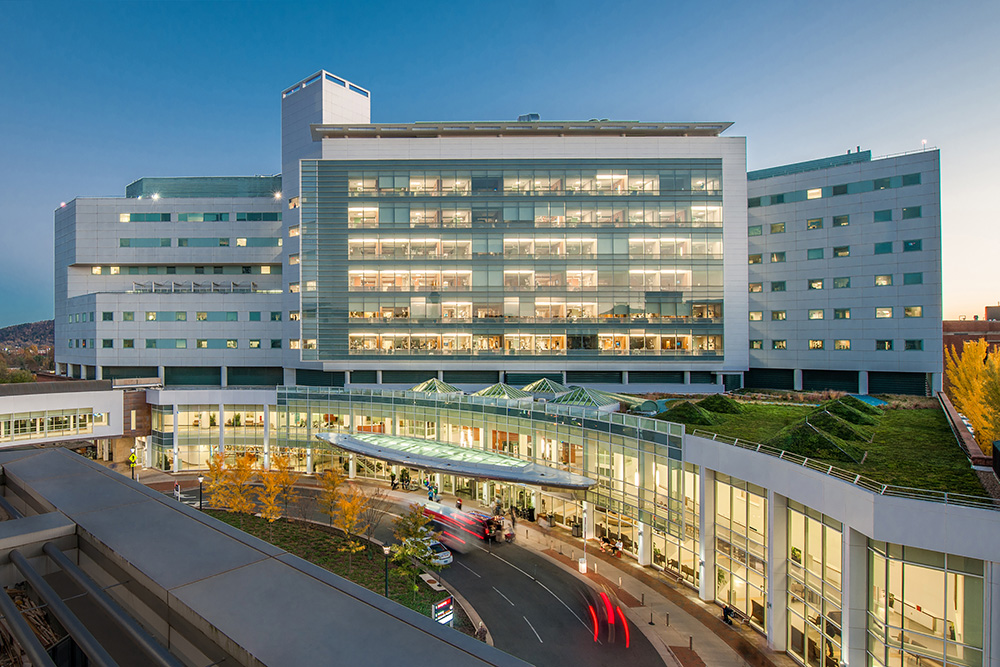 Image of the UVA University Hospital